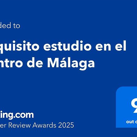 Exquisito Estudio En El Centro De Málaga Extérieur photo